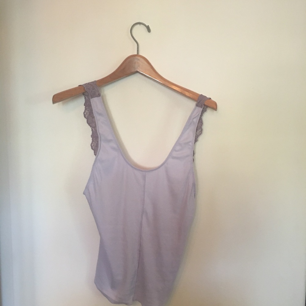 Purple tank